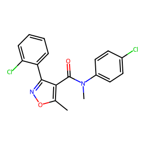 3-(2-Chlorophenyl)-N-(4-Chlorophenyl)-N,5-Dimethylisoxazole-4-Carboxamide