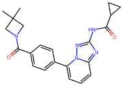 N-(5-(4-(3,3-Dimethylazetidine-1-Carbonyl)Phenyl)-[1,2,4]Triazolo[1,5-A]Pyridin-2-Yl)Cyclopropanec…