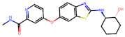 4-((2-(((1R,2R)-2-Hydroxycyclohexyl)Amino)Benzo[D]Thiazol-6-Yl)Oxy)-N-Methylpicolinamide