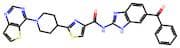 N-(6-Benzoyl-1H-Benzo[D]Imidazol-2-Yl)-2-(1-(Thieno[3,2-d]Pyrimidin-4-Yl)Piperidin-4-Yl)Thiazole-4…