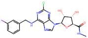 (2S,3S,4R,5R)-5-[2-Chloro-6-[(3-Iodophenyl)Methylamino]Purin-9-Yl]-3,4-Dihydroxy-N-Methyloxolane-2…