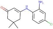 3-[(2-amino-4-chlorophenyl)amino]-5,5-dimethylcyclohex-2-en-1-one