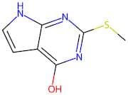 4-Hydroxy-2-(methylthio)-7H-pyrrolo[2,3-d]pyrimidine