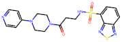 N-[3-Oxo-3-[4-(4-Pyridinyl)-1-Piperazinyl]Propyl]-2,1,3-Benzothiadiazole-4-Sulfonamide
