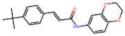 2E-N-(2,3-Dihydro-1,4-Benzodioxin-6-Yl)-3-[4-(1,1-Dimethylethyl)Phenyl]-2-Propanamide