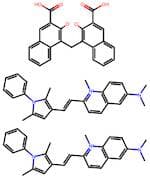 2-(2-(2,5-Dimethyl-1-Phenyl-1H-Pyrrol-3-Yl)Vinyl)-6-(Dimethylamino)-1-Methylquinolin-1-Ium Bis-4,4…