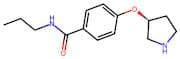 N-Propyl-4-[(3S)-Pyrrolidinyloxy]Benzamide