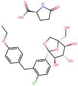 (S)-5-Oxopyrrolidine-2-Carboxylic Acid Compound With (1S,2S,3S,4R,5S)-5-(4-Chloro-3-(4-Ethoxybenzy…