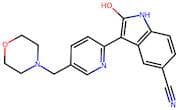 2-Hydroxy-3-(5-(Morpholinomethyl)Pyridin-2-Yl)-1H-Indole-5-Carbonitrile
