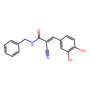 (E)-N-Benzyl-2-Cyano-3-(3,4-Dihydroxyphenyl)Acrylamide