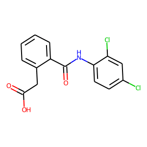 {2-[(2,4-Dichlorophenyl)carbamoyl]phenyl}acetic acid