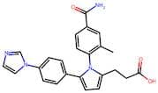 3-(5-(4-(1H-Imidazol-1-Yl)Phenyl)-1-(4-Carbamoyl-2-Methylphenyl)-1H-Pyrrol-2-Yl)Propanoic Acid