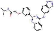 2-[3-[4-[(1H-Indazol-5-Yl)Amino]Quinazoline-2-Yl]Phenoxy]-N-Isopropylacetamide