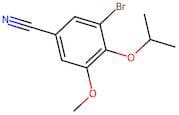 3-Bromo-4-Isopropoxy-5-Methoxybenzonitrile
