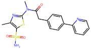 N-Methyl-N-(4-Methyl-5-Sulfamoylthiazol-2-Yl)-2-(4-(Pyridin-2-Yl)Phenyl)Acetamide