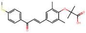 (E)-2-(2,6-Dimethyl-4-(3-(4-(Methylthio)Phenyl)-3-Oxoprop-1-En-1-Yl)Phenoxy)-2-Methylpropanoic Acid