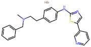 N-(4-(2-(Benzyl(MEthyl)Amino)Ethyl)Phenyl)-5-(Pyridin-3-yl)Thiazol-2-Amine Hydrobromide