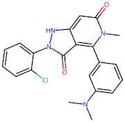 2-(2-Chlorophenyl)-4-(3-(Dimethylamino)Phenyl)-5-Methyl-1H-Pyrazolo[4,3-C]Pyridine-3,6(2H,5H)-Dione