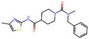 N1-Benzyl-N1-Methyl-N4-(4-Methylthiazol-2-Yl)Piperidine-1,4-Dicarboxamide
