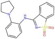 3-((2-(Pyrrolidin-1-Yl)Phenyl)Amino)Benzo[D]Isothiazole 1,1-Dioxide