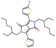 3-(5-Bromothiophen-2-Yl)-2,5-Bis(2-Ethylhexyl)-6-(Thiophen-2-Yl)Pyrrolo[3,4-C]Pyrrole-1,4(2H,5H)-D…