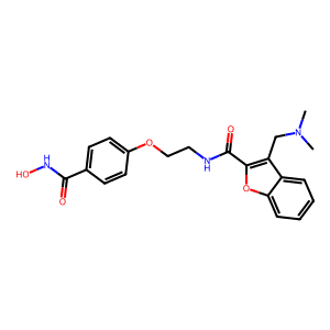 3-((Dimethylamino)Methyl)-N-(2-(4-(Hydroxycarbamoyl)Phenoxy)Ethyl)Benzofuran-2-Carboxamide
