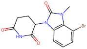 3-(4-Bromo-3-Methyl-2-Oxo-2,3-Dihydro-1H-Benzo[d]Imidazol-1-Yl)Piperidine-2,6-Dione