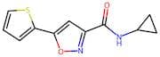 N-Cyclopropyl-5-(Thiophen-2-Yl)Isoxazole-3-Carboxamide