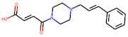 4-Oxo-4-[4-(3-phenylprop-2-enyl)piperazinyl]but-2-enoic acid