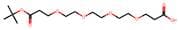 Acid-PEG4-C2-BOC