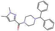 (4-Benzhydrylpiperazin-1-Yl)(1,5-Dimethyl-1H-Pyrazol-3-Yl)Methanone