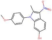 1-(4-Methoxyphenyl)-2-Methyl-3-Nitro-1H-Indol-6-Ol