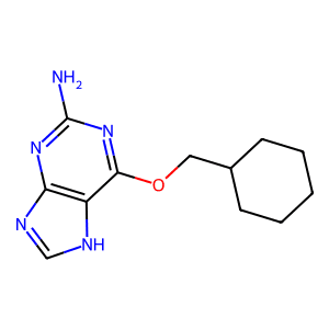 6-(Cyclohexylmethoxy)-9H-Purin-2-Amine