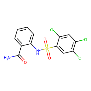 2-{[(2,4,5-Trichlorophenyl)sulphonyl]amino}benzamide