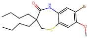 7-Bromo-3,3-dibutyl-8-methoxy-2,3-dihydrobenzo[b][1,4]thiazepin-4(5H)-one