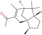 1-((3R,3Ar,7R,8As)-3,6,8,8-Tetramethyl-2,3,4,7,8,8A-Hexahydro-1H-3A,7-Methanoazulen-5-Yl)Ethanone
