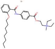 N,N-Diethyl-N-Methyl-2-((4-(2-(Octyloxy)Benzamido)Benzoyl)Oxy)Ethanaminium Bromide