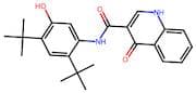 N-[2,4-Bis(Tert-Butyl)-5-Hydroxyphenyl]-1,4-Dihydro-4-Oxo-3-Quinolinecarboxamide