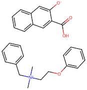 N-Benzyl-N,N-Dimethyl-2-Phenoxyethanaminium 3-Hydroxy-2-Naphthoate