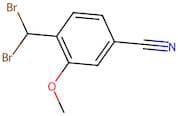 4-(Dibromomethyl)-3-methoxybenzonitrile