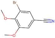 3-Bromo-4,5-Dimethoxybenzonitrile