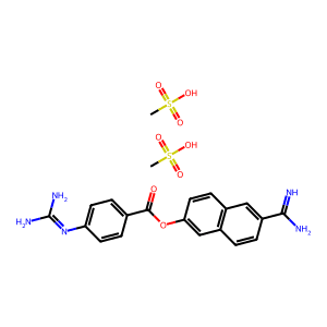 Nafamostat Mesilate (Fut-175)