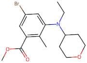 Methyl 5-Bromo-3-(Ethyl(Tetrahydro-2H-Pyran-4-Yl)Amino)-2-Methylbenzoate