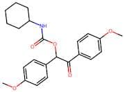 1,2-Bis(4-Methoxyphenyl)-2-Oxoethyl Cyclohexylcarbamate