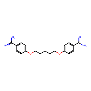 4,4'-(Pentane-1,5-Diylbis(Oxy))Dibenzimidamide