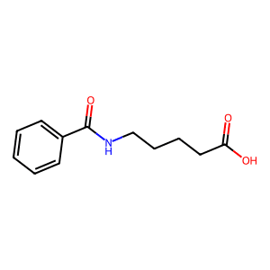 5-(Benzoylamino)Valeric Acid