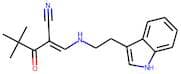 2-(2,2-dimethylpropanoyl)-3-[(2-indol-3-ylethyl)amino]prop-2-enenitrile