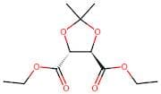 (4R,5R)-Diethyl 2,2-Dimethyl-1,3-Dioxolane-4,5-Dicarboxylate