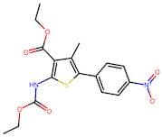 Ethyl 2-((Ethoxycarbonyl)Amino)-4-Methyl-5-(4-Nitrophenyl)Thiophene-3-Carboxylate