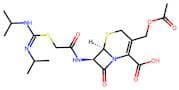 (6R,7R)-3-(Acetoxymethyl)-7-(2-(((E)-N,N'-Diisopropylcarbamimidoyl)Thio)Acetamido)-8-Oxo-5-Thia-1-…